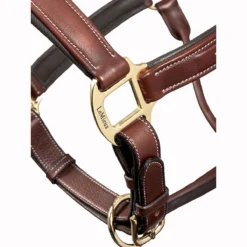 LeMieux Stitched Anatomical Leather Halter -Equestrian Supplies Sale it00882 c1109 alt3