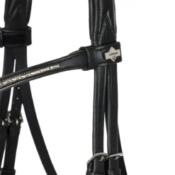 LeMieux Classic Black Dressage Bridle -Equestrian Supplies Sale it02631 c1105 alt2