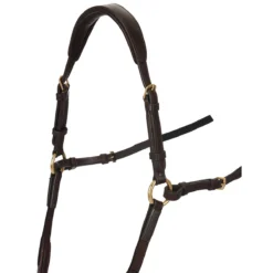 LeMieux Havana Leather Breastplate -Equestrian Supplies Sale it02646 c1126 alt5