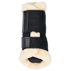 LeMieux Fleece Edge Mesh Brushing Boots Black 7 LeMieux Fleece Edge Mesh Brushing Boots Black -Equestrian Supplies Sale it02760 b c1105 alt2