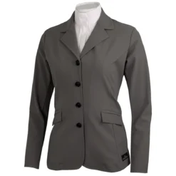 Grand Prix Madelyn Ladies Show Coat - Light Grey