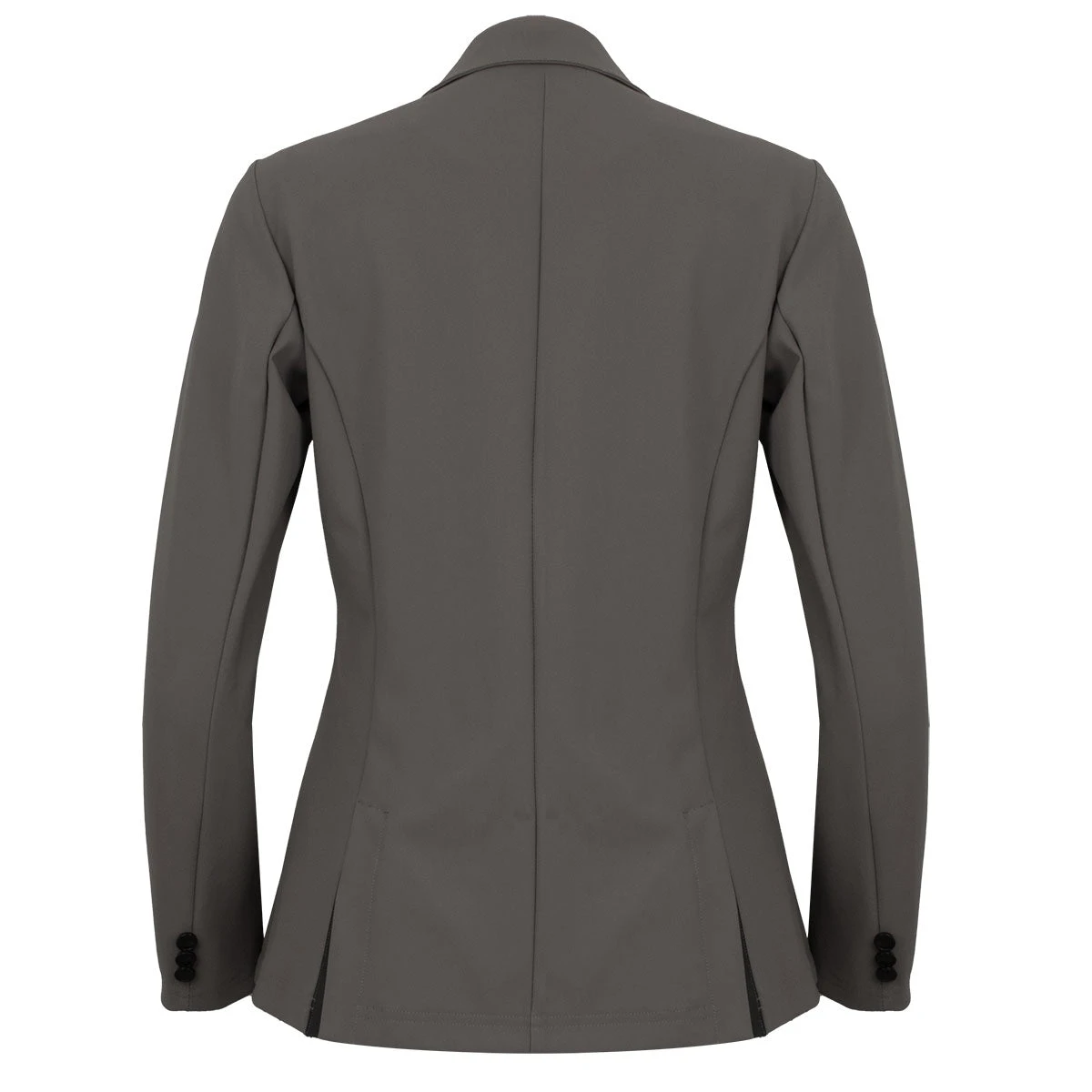 Grand Prix Madelyn Ladies Show Coat - Light Grey 3 Grand Prix Madelyn Ladies Show Coat - Light Grey - Image 3