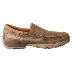 Twisted X Slip-On Mens Driving Moc - Bomber 8 Twisted X Slip-On Mens Driving Moc - Bomber -Equestrian Supplies Sale mdms002 c1109 alt2