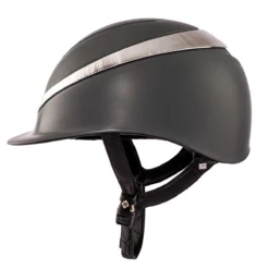 Charles Owen Halo CX MIPS - Grey With Metallics Ring -Equestrian Supplies Sale myhal cx1 c1125 alt1