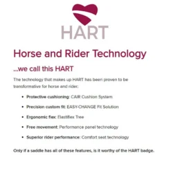 Wintec Pro Wide Dressage Saddle With HART 11 Wintec Pro Wide Dressage Saddle With HART -Equestrian Supplies Sale whdrprw20 c1105 alt5